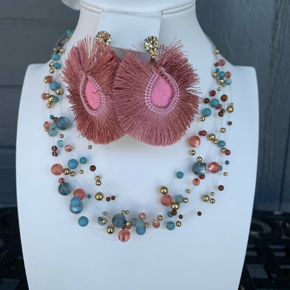 Necklace with Earrings - Picture 2 of 6